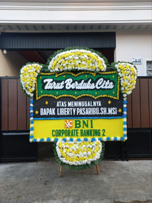 Papan Bunga Duka di Sumberrejo