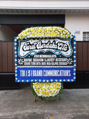 Papan Bunga Duka di Sumberrejo
